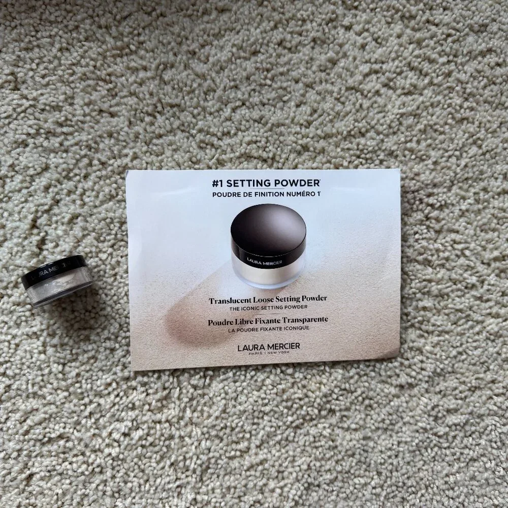 Laura Mercier Translucent Loose Setting Powder Samples